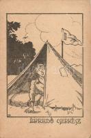 K.E.G scouting groups card s: Velősy B