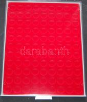 Lindner 2550 Pénztartó luxuskazetta 99 db férőhellyel, átmérő 20 mm , új állapotban. Eredeti ára: 4.200 Ft