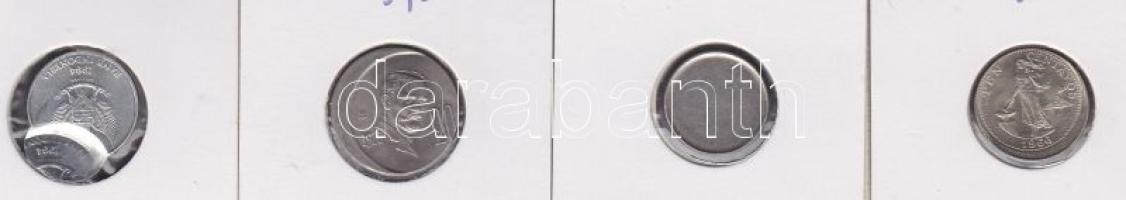 10db klf külföldi verési hibás illetve veretlen érme! T:vegyes