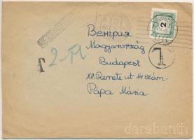 1957 Portós küldemény Moszkvából, bontatlanul