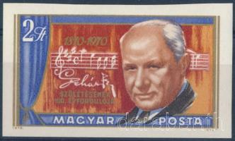 1970 Lehár Ferenc vágott bélyeg