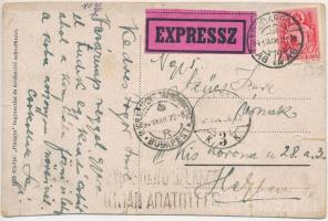 1941 Expressz helyi küldemény "BUDAPEST"