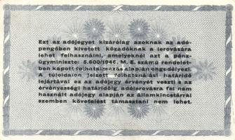 1946. 500.000AP (8x) T:I,I-