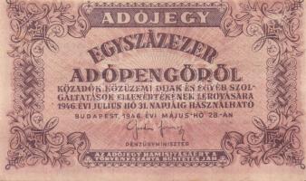 1946. 100.000AP (5x) T:I,I-