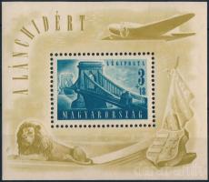 1948 Lánchíd II. blokk, szép állapotban (40.000)