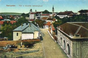 Veszprém mit Feuerwehrkaserne (EB)