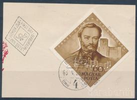 1963 Évfordulók - Erkel Ferenc vágott bélyeg FDC kivágáson