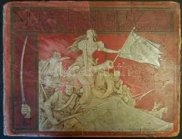 1848/49 A magyar szabadságharc története képekben, 1000 képpel. Szerkesztette: Jókai Mór, Bródy Sándor, Rákosi Viktor. 1898 Révai testvérek, Gottermayer N. könyvkötészet. Megviselt állapotban, gerince hiányzik
