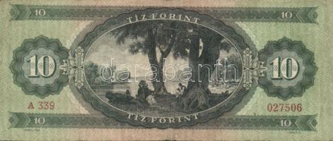 1946-1969. 8db klf 10ft-os gyűjtemény szép darabokkal! T:I többnyire