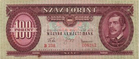 1946-1995 100Ft teljes gyűjtemény, mind a 14 kiadás jó minőségben: 1946: elcsúszott nyomat, festékny...