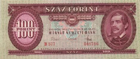 1946-1995 100Ft teljes gyűjtemény, mind a 14 kiadás jó minőségben: 1946: elcsúszott nyomat, festékny...