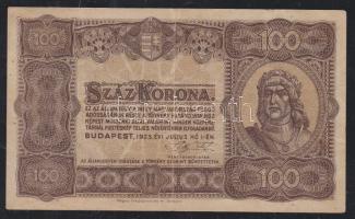 1923. 100K nyomdahely jelöléssel T:II