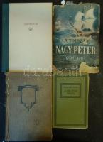 4 darabos könyvtétel: Napóleon, A 6000 éves férfiu, Nagy Péter, Nagy idők-Nagy emberek