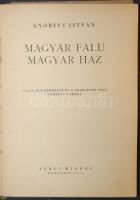 1943 Györffy István: Magyar falu, magyar ház Turul kiadás, megviselt állapotban, gerince sérült