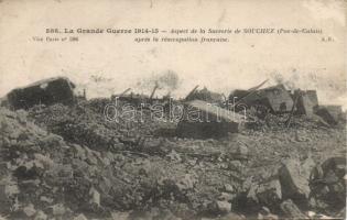 Souchez after french reoccupation 1914-15