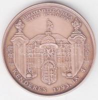 1993. Horthy Miklós újratemetésének alkalmából kiadott Br emlékérem T:1