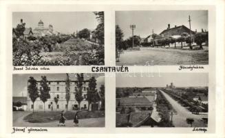 Csantavér with the József steam mill