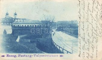 Eszék Valpó street fortress