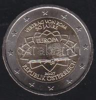 Ausztria 2007. 2€ "50 éves a Római szerződés" emlékkiadás T:1 tanúsítvánnyal!