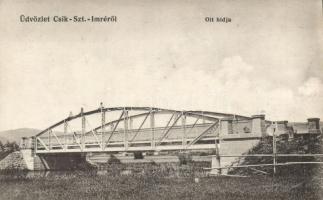 Csíkszentimre Olt bridge