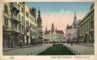 Kolozsvár Ferdinánd street with the Urania cinema
