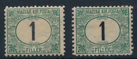 1903 Zöldportó \"B\" 2 x 1f (6.000)