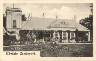 Csetény a Holitscher-kastély