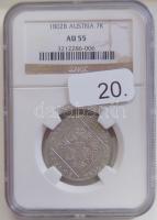 Ausztria 1802B 7K Ag (Au 55 NGC) tokban T:2
