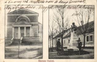 Vál Katolikus templom és Vajda szobra