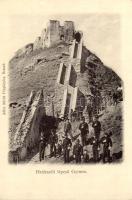 Gyimes Rákóczi castle stairs and customs officers