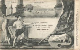 Eperjes Regional Athletic championship 1907