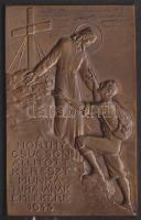 1943. A Horthy csúcson állított kereszt munkatúrájának emlékére Br plakett T:2+