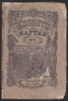 1878 Kossuth naptár megviselt állapotban