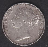 Brit-India 1840. 1R Ag Viktória T:3+ kis ph.