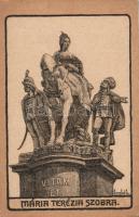 Pozsony Maria Theresa statue s: Lesskó