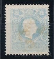1858 15kr II. sötétkék, gépszínátnyomattal / dark blue, with machine offset \"LIPTO ST. MI(KLOS)\" (ANK EUR 140,-) Certificate: Strakosch