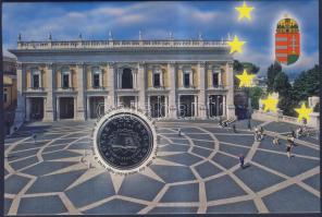 2007. 50Ft "Római Szerződés" elsőnapi veret számozott emléklapon T:1 Csak 12000db!