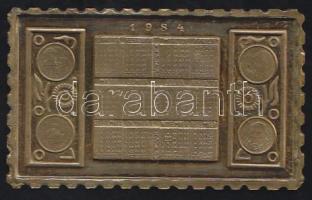 1984. ÁP bélyeg formájú naptár érem T:2+