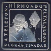 2008. 1000Ft "Puskás Tivadar" Ag T:PP