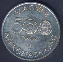 1986. 500Ft Ag "Mexikói Labdarúgó VB-játékosok" T:BU