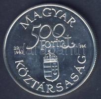 1993. 500Ft Ag "Régi dunai hajók - Árpád" T:BU