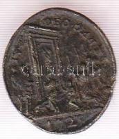 1725. Szent Péter és Pál Br emlékérem/1725. St. Peter and Paul brass medallion