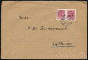 1941 Levél "M.KIR.POSTA 713" szükségbélyegzéssel / Cover with auxiliary postmark