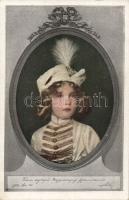 4 db Habsburg Ottó képeslap, jó minőségben