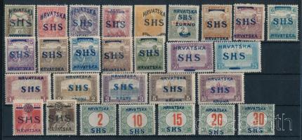 SHS 1918 28 klf bélyeg Bodor vizsgálójellel (9.300)