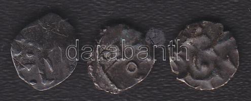 régi indiai pénzérme (3x) T:3