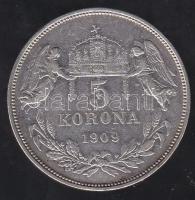 1909. 5K Ag T:3+ kis ph