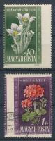 1950 Virág I. 40f + 1Ft durván elfogazva