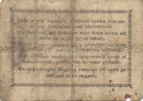 1849. 15Kr "Budán" után vesszővel! T:III-