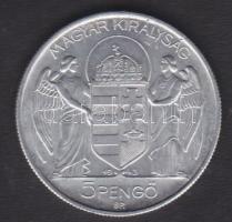 1943. 5P "Horthy balra" Alu T:2+